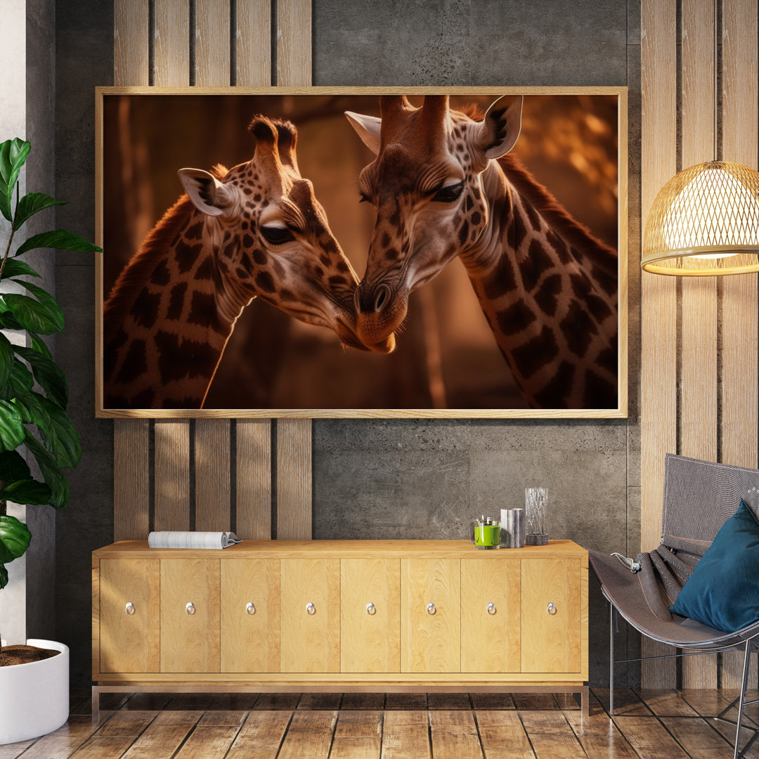 Due Giraffe, Un Cuore