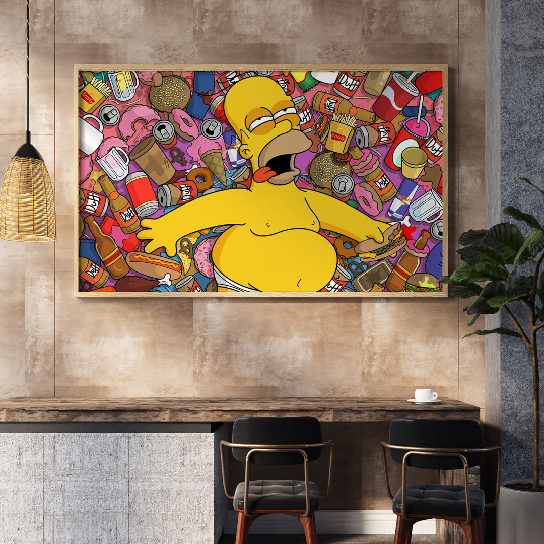 La Giornata Tipo Di Homer Simpson